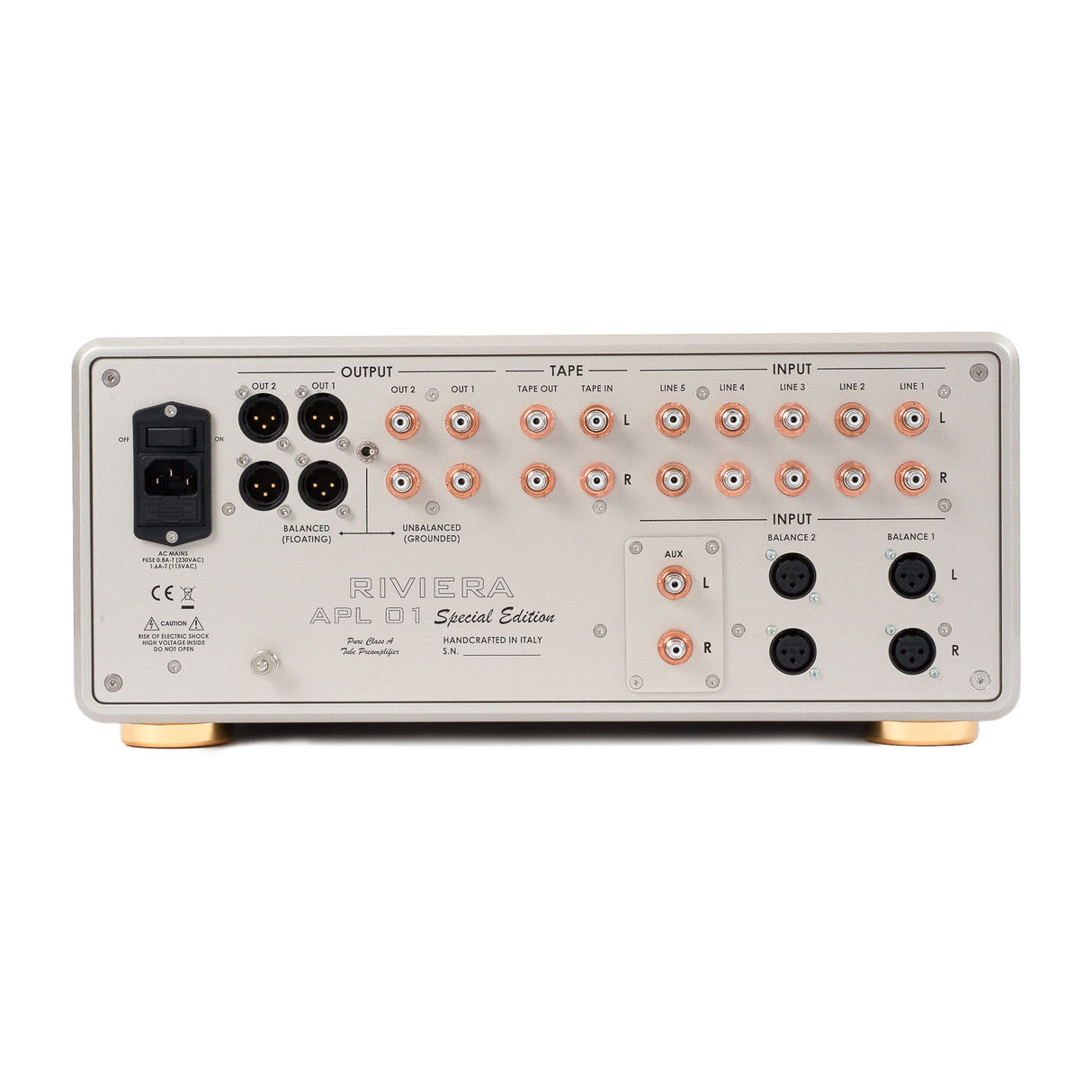 Riviera APL01SE Röhren-Vorverstärker