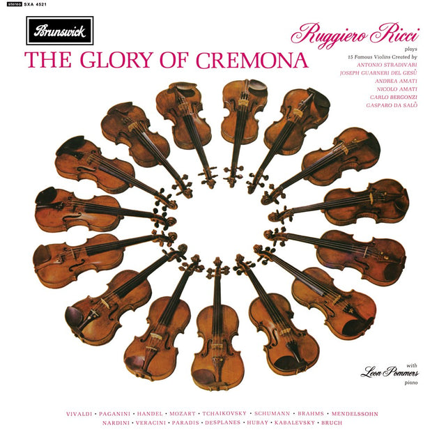 Ruggiero Ricci - The Glory of Cremona (180g 33rpm)