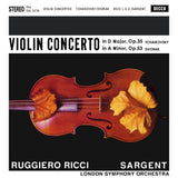 Ruggiero Ricci & Sir Malcolm Sargent - Tchaikovsky / Dvořák: Violinkonzerte (180g 33rpm, 2LP)