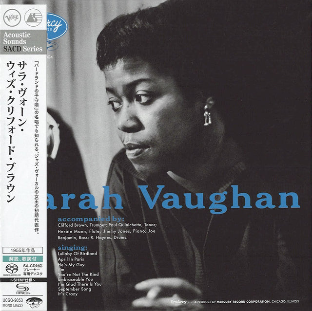 Sarah Vaughan with Clifford Brown (SHM-SACD) (Mono)