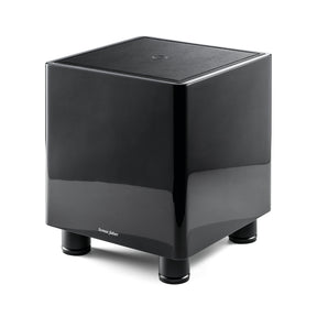 Sonus faber Gravis I Subwoofer in Hochglanz Schwarz, Seitenansicht