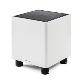 Sonus faber Gravis I Subwoofer in Hochglanz Weiß, Seitenansicht