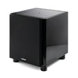 Sonus faber Gravis II Subwoofer in Hochglanz Schwarz, Seitenansicht