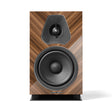 Sonus faber Lumina II Amator Kompaktlautsprecher in Hochglanz Walnuss, Frontansicht