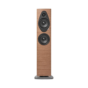 Sonus faber Sonetto III G2 Standlautsprecher in Walnuss, Frontansicht