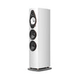 Sonus faber Sonetto V G2 Standlautsprecher in White, Seitenansicht, ohne Abdeckung