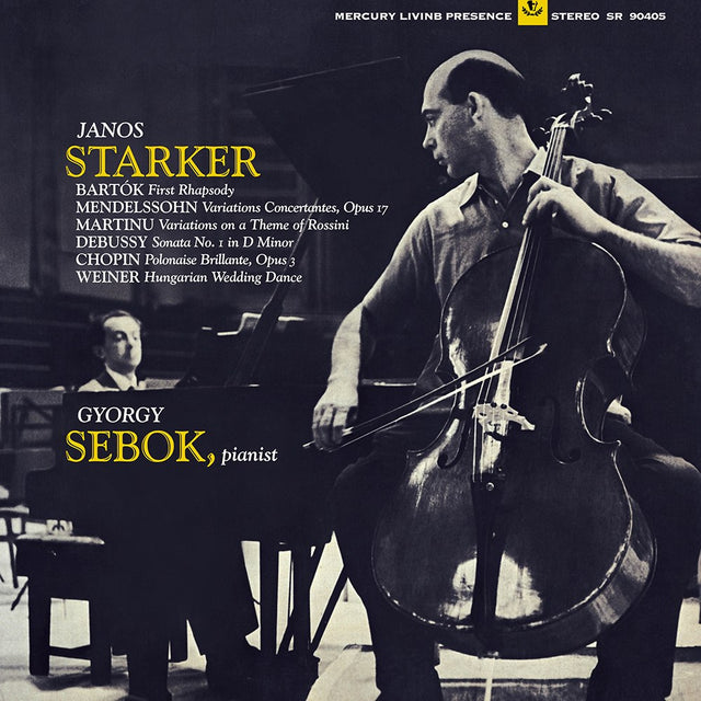 János Starker & György Sebők - Bartók, Mendelssohn, Martinů, Debussy, Chopin, Weiner (180g 33rpm)