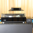 Thorens TD 1601 mit TP 160 Tonarm Plattenspieler Gebraucht – Frontansicht mit externem Netzteil
