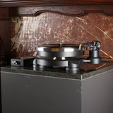 Transrotor Black Star TMD Laufwerk mit TR9 9 Zoll Tonarm (Gebraucht)