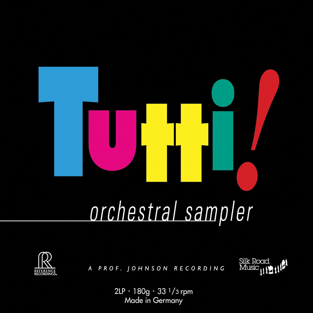 Tutti! Orchestral Sampler (180g 33rpm, 2LP)