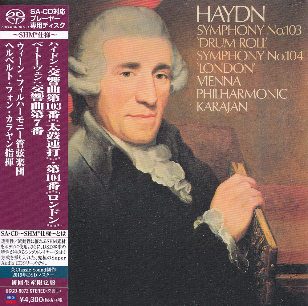 Herbert von Karajan & Wiener Philharmoniker - Haydn: Sinfonien No 103 + 104 (SHM-SACD)