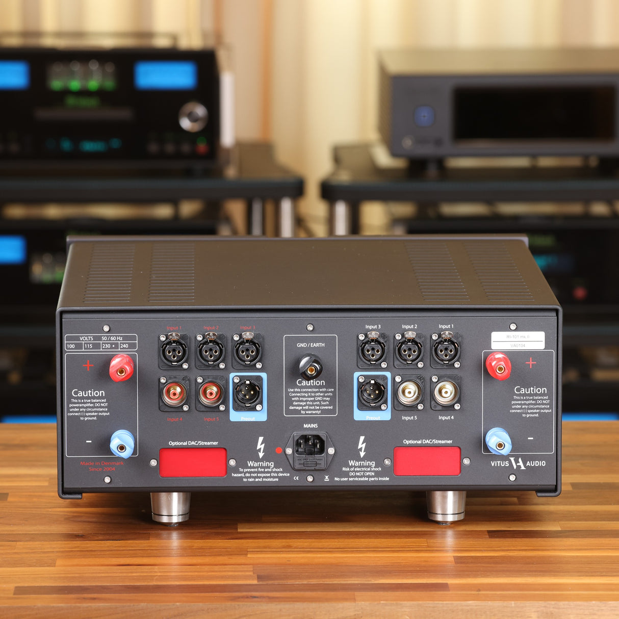 Vitus Audio RI-101 MK2 Vollverstärker mit Stillpoints Füßen (Gebraucht)