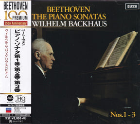 Wilhelm Backhaus - Beethoven: Klaviersonaten Nr. 1–3 (UHQCD)