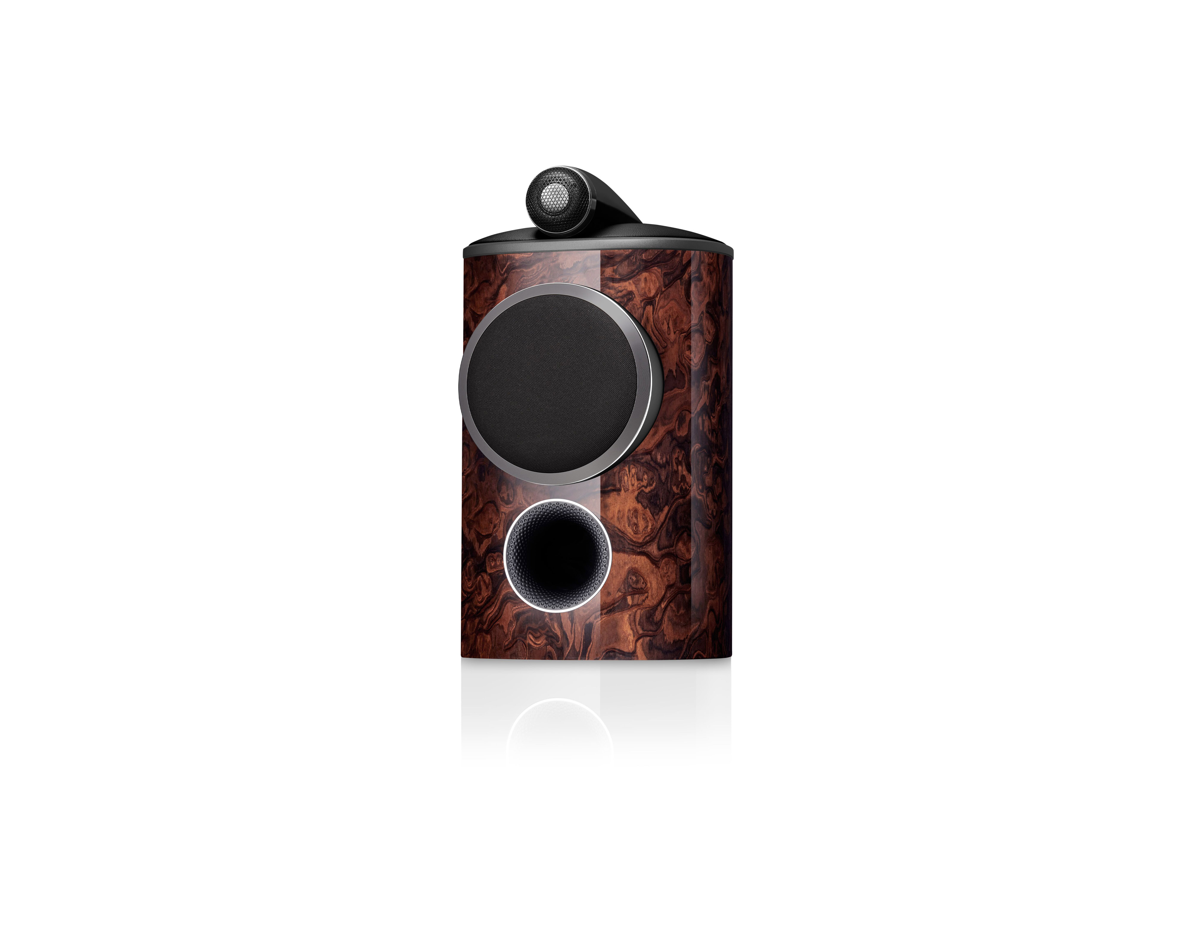 Bowers & Wilkins 805 D4 Signature California Burl Gloss Lautsprecher mit Abdeckung