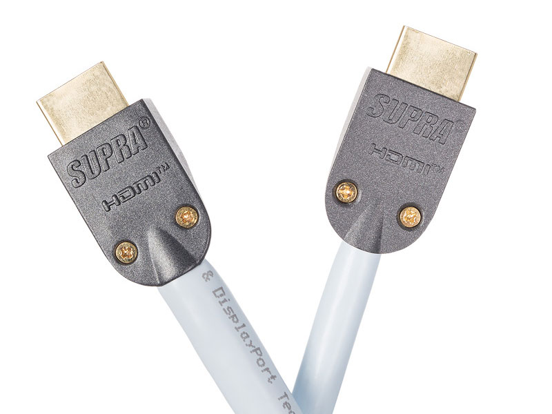 Supra High Speed 8K HDR HDMI Kabel mit Ethernet 1 Meter