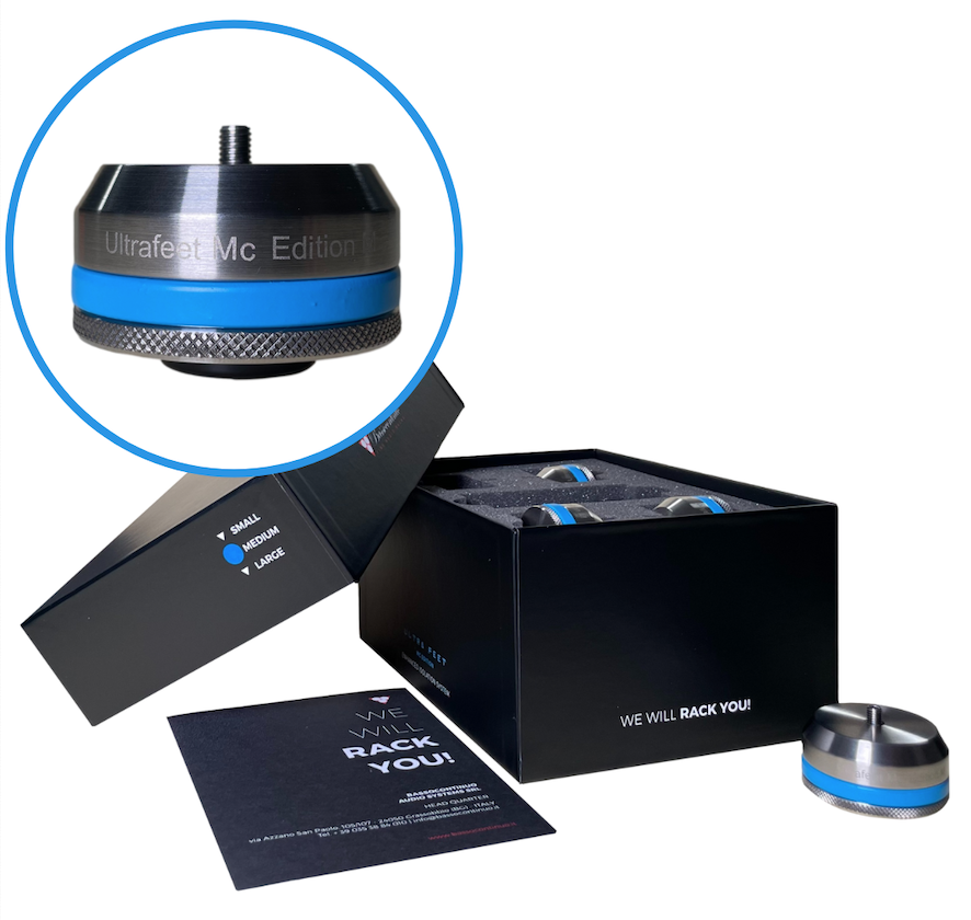 Ultra Feet Mc Edition "M" - Tuning Gerätefüße für McIntosh Produkte