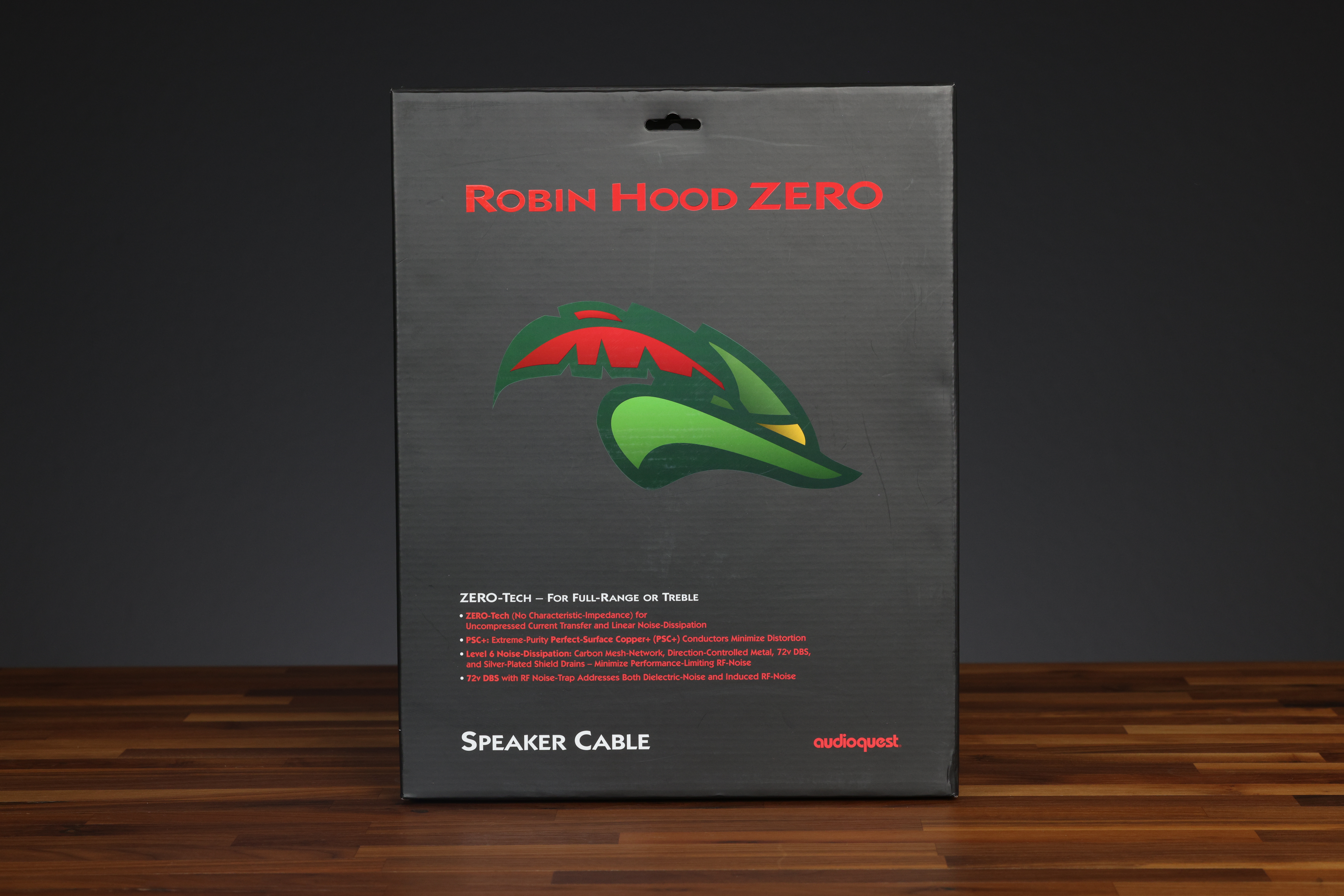 AudioQuest Robin Hood Zero 2,5 Meter - Lautsprecherkabel Paar 