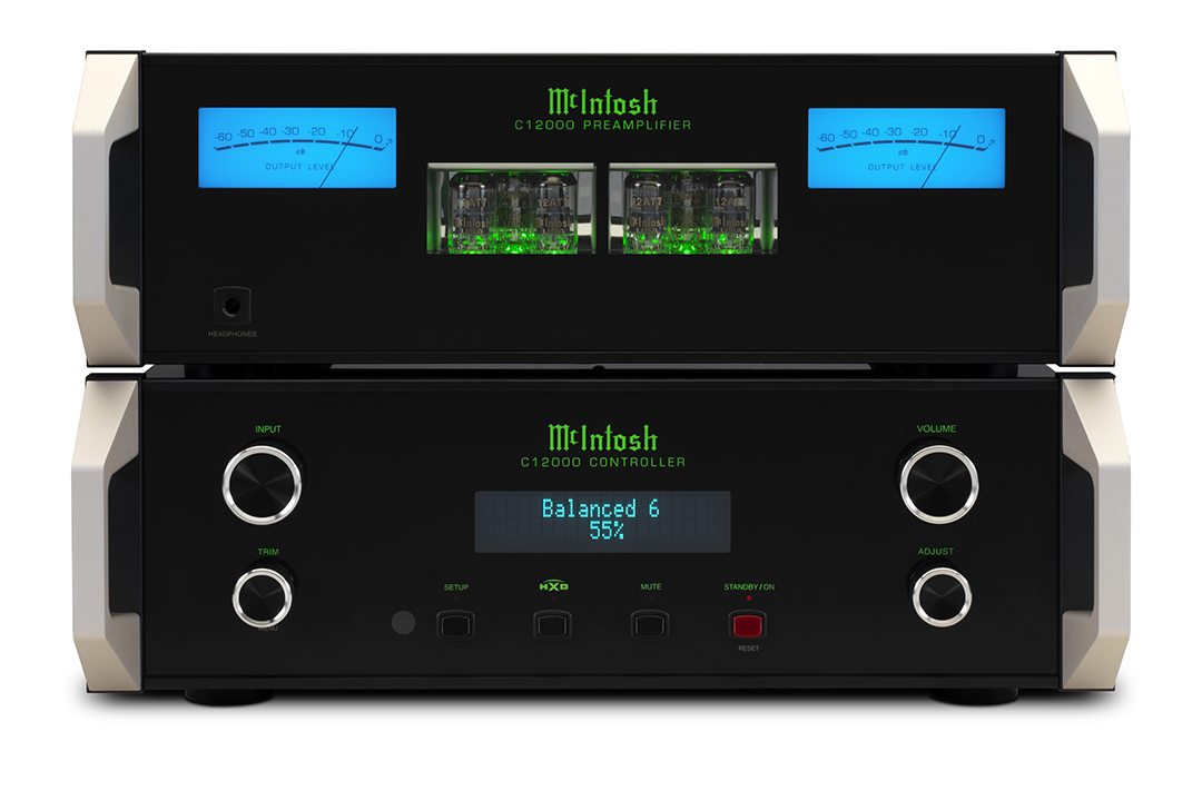 McIntosh C12000 Referenz Röhrenvorverstärker (Zweiteilig C12000 C & C12000 ST)