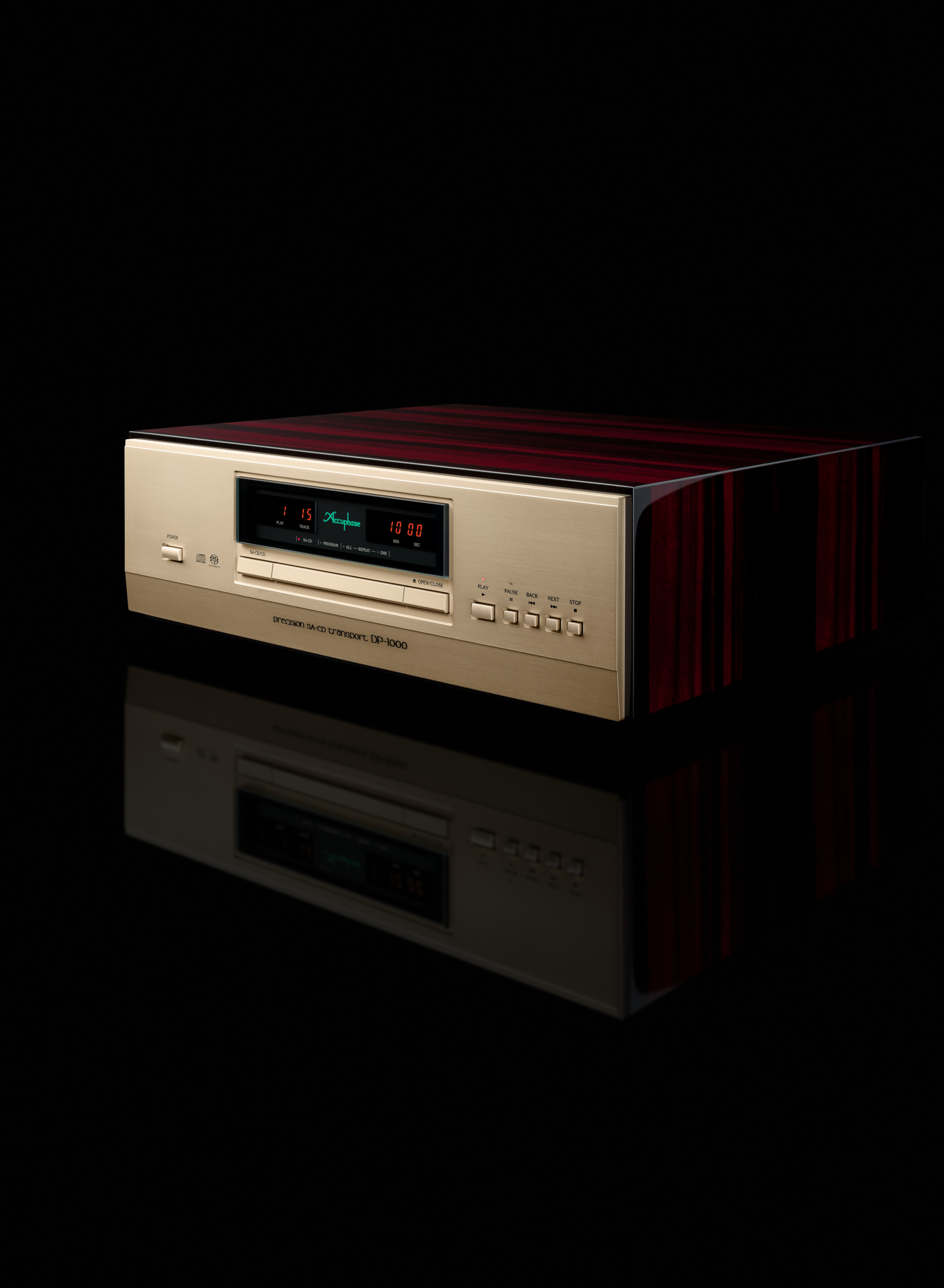 Accuphase DP-1000 CD/SACD-Laufwerk Diagonal