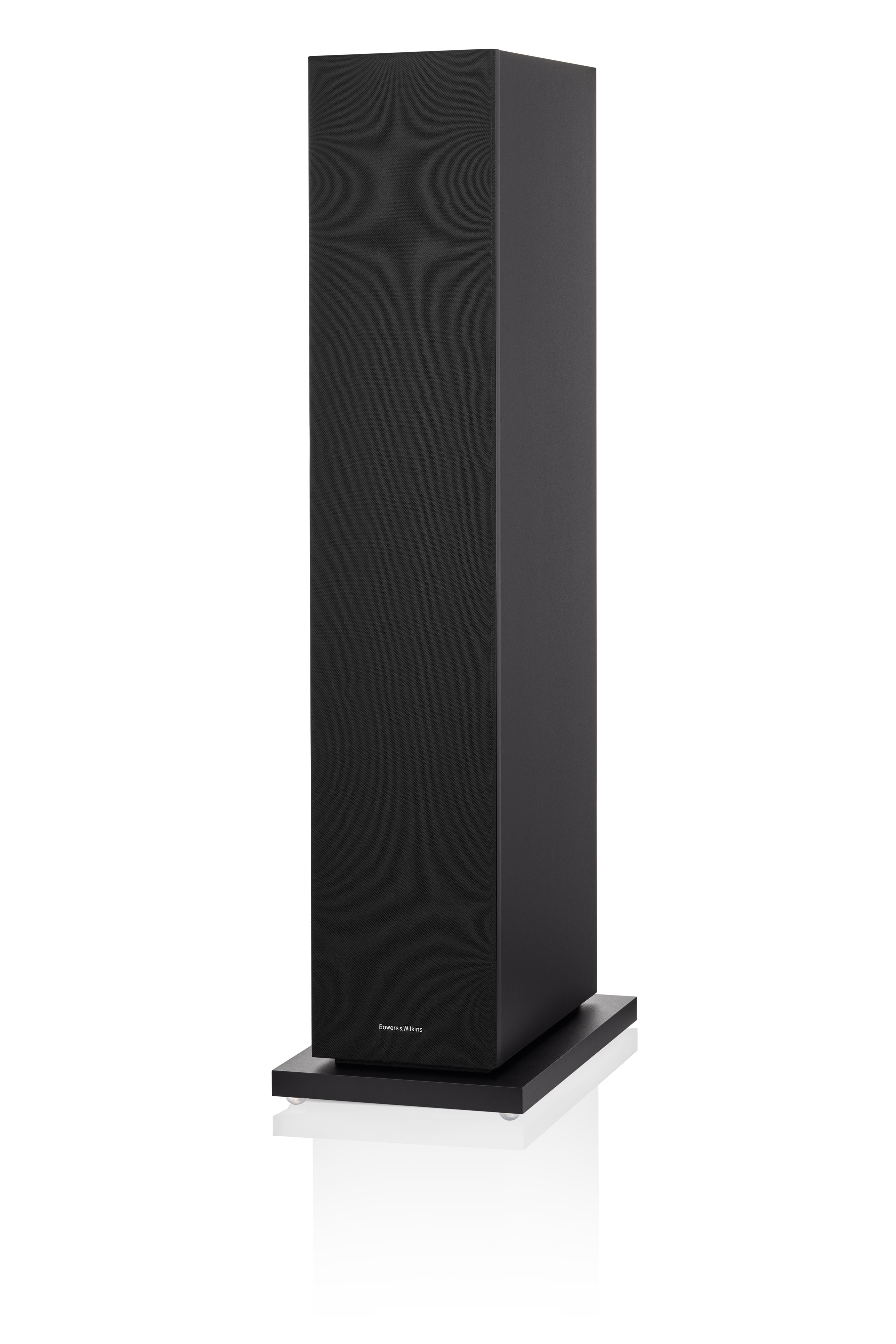 Bowers & Wilkins 603 S3 Lautsprecher Schwarz eingedreht mit Abdeckung