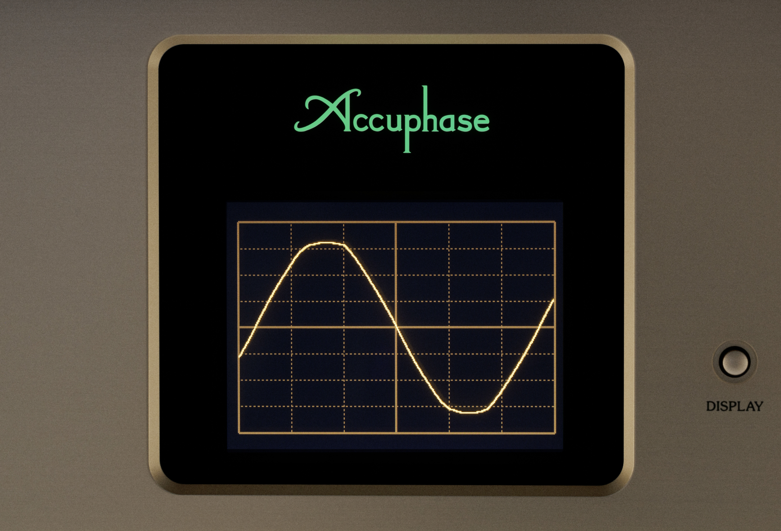 Accuphase PS-1250 Stromreiniger Eingangskurve Display