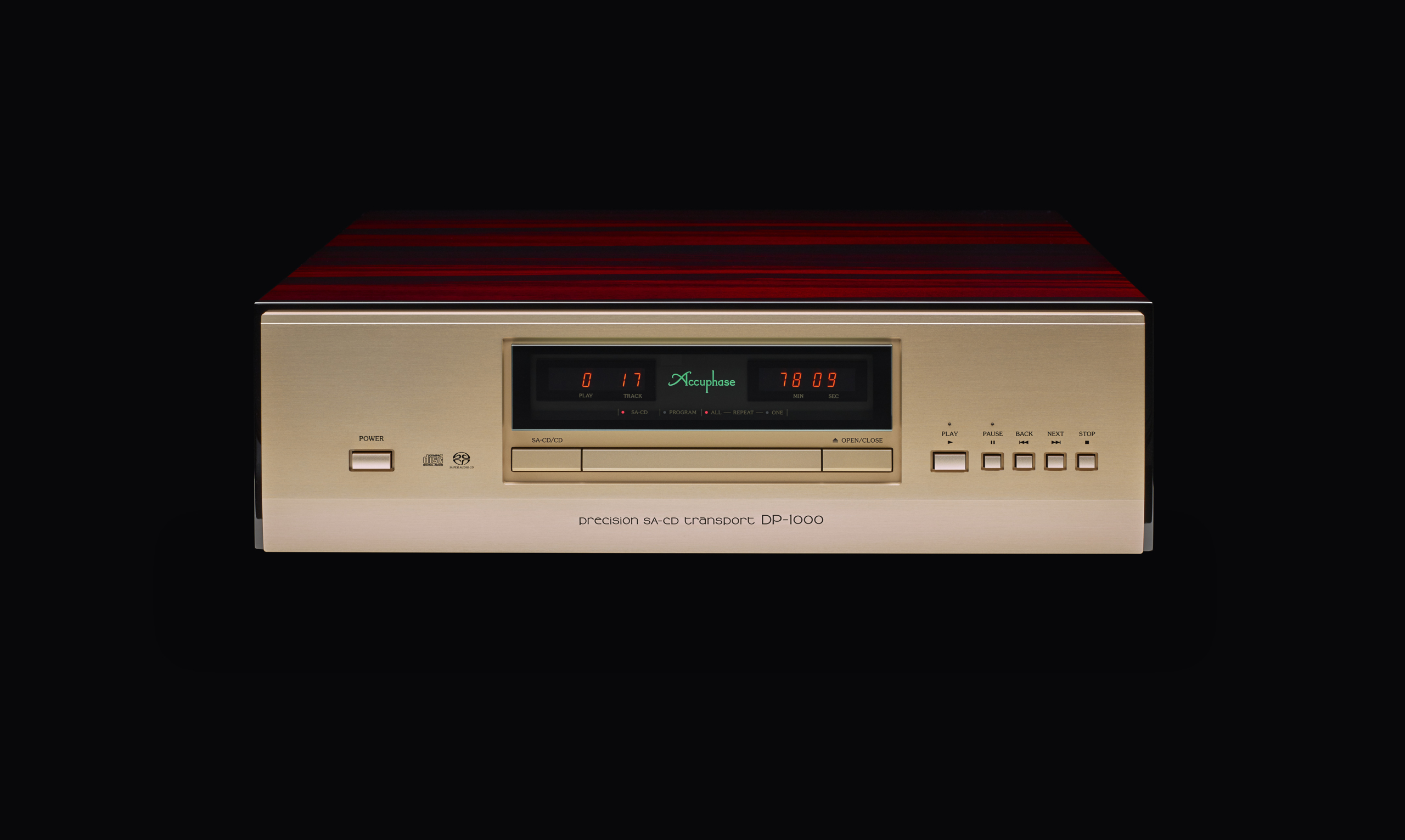 Accuphase DP-1000 CD/SACD-Laufwerk Front