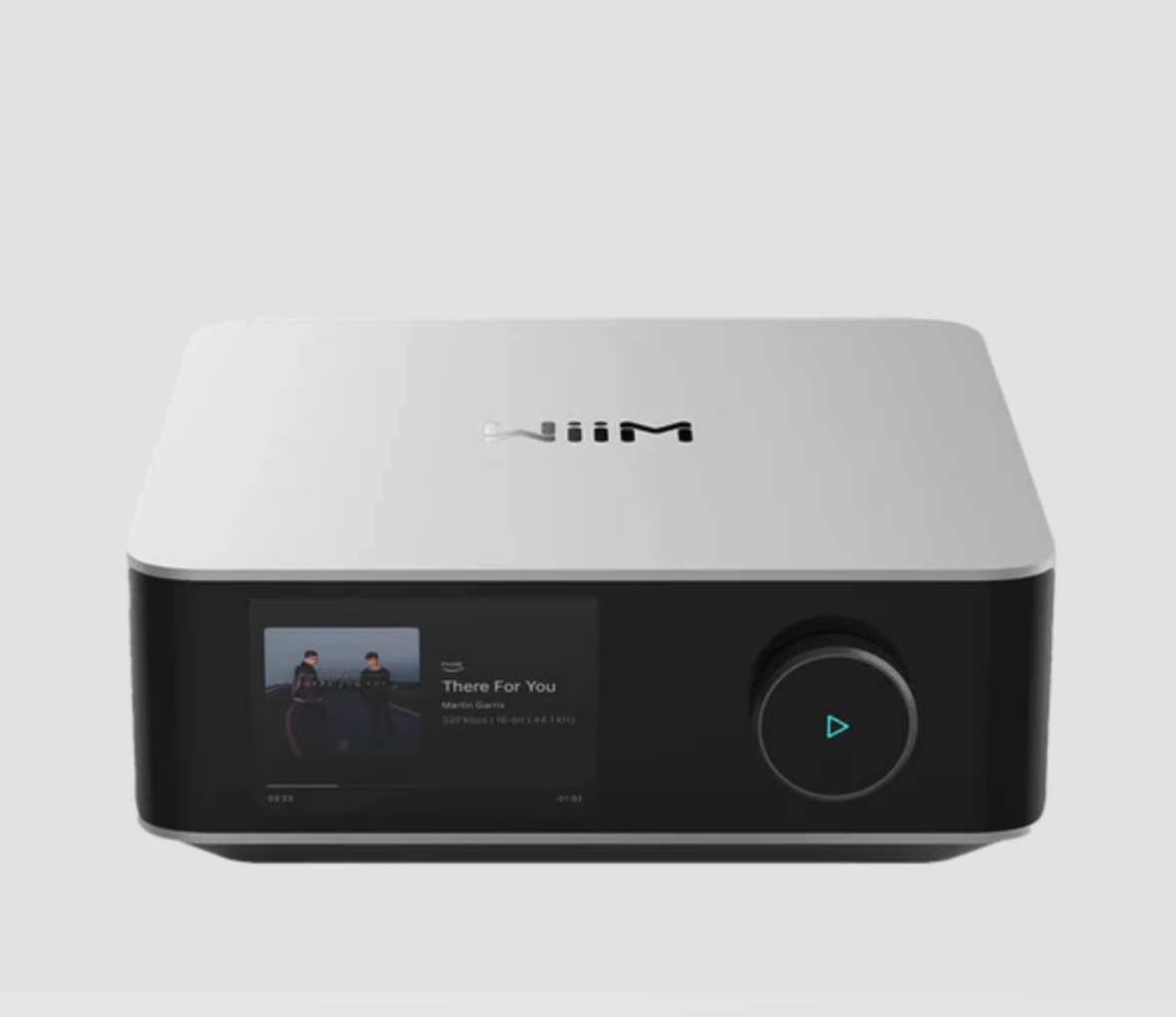 WiiM Amp Ultra - High-End-Streaming-Verstärker - Silber