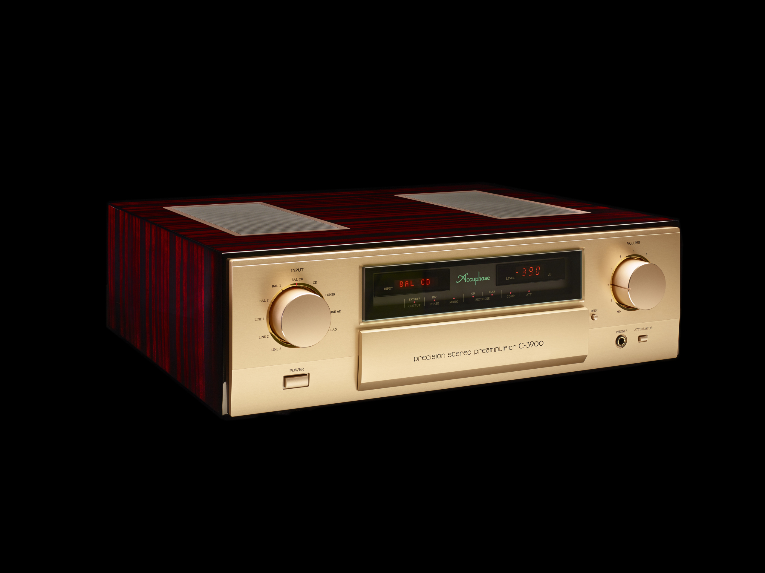 Accuphase C-3900 Vorstufe Diagonal