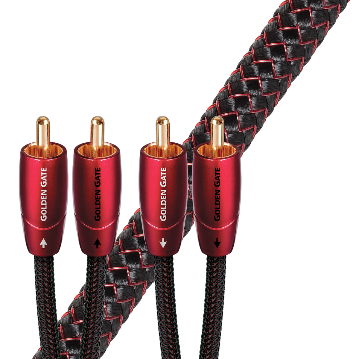 AudioQuest Golden Gate RCA Cinchkabel 12 Meter