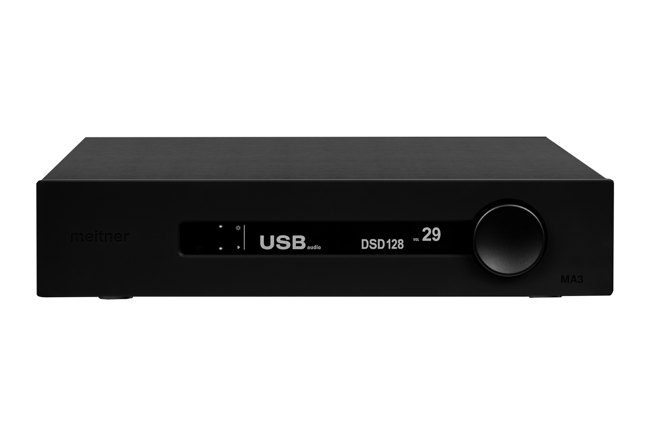 Meitner MA3 Schwarz - Digital Wandler (DAC), Streamer, Vorverstärker