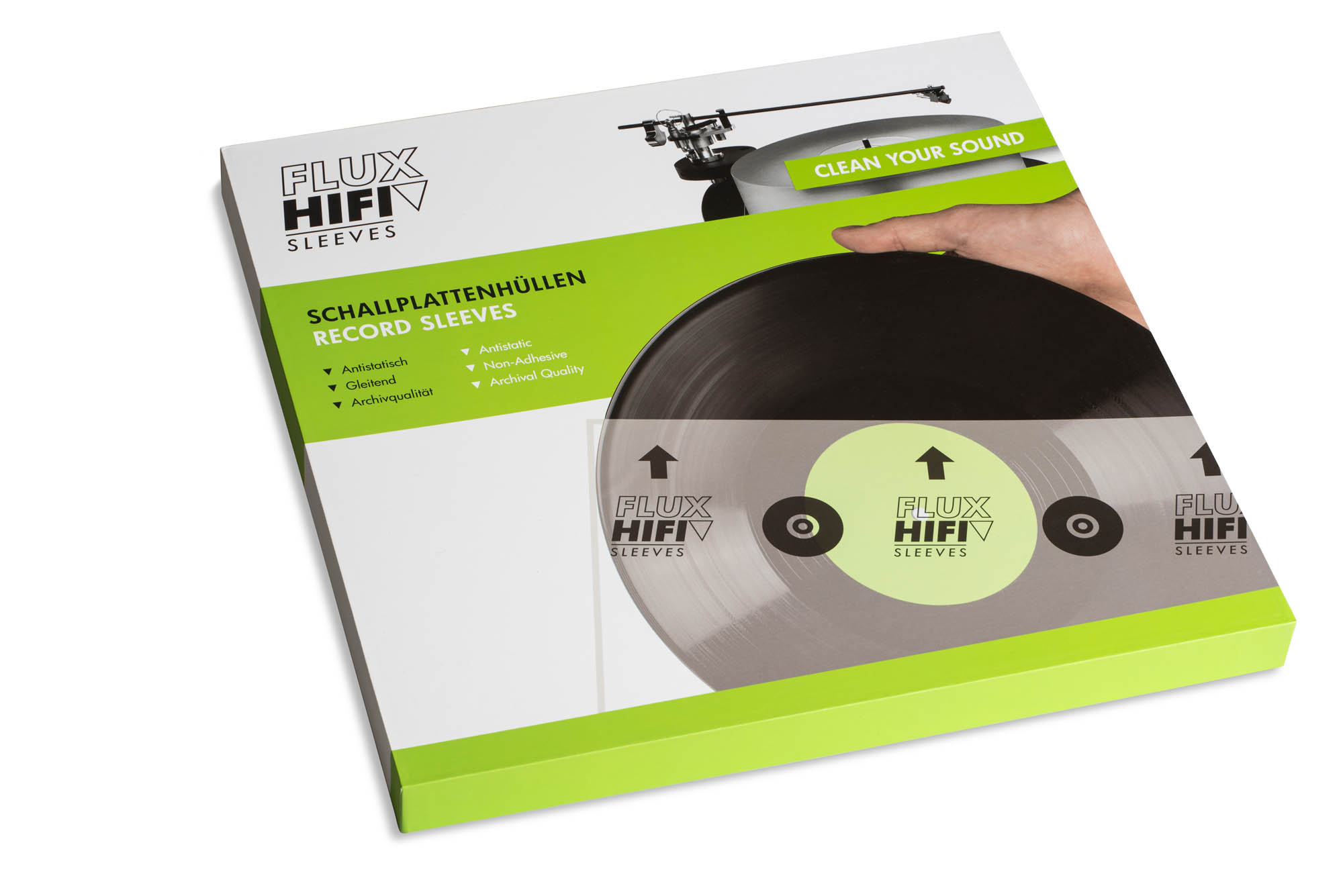 Flux Hifi Record Sleeves Vinyl Innenhüllen inkl. Verpackung