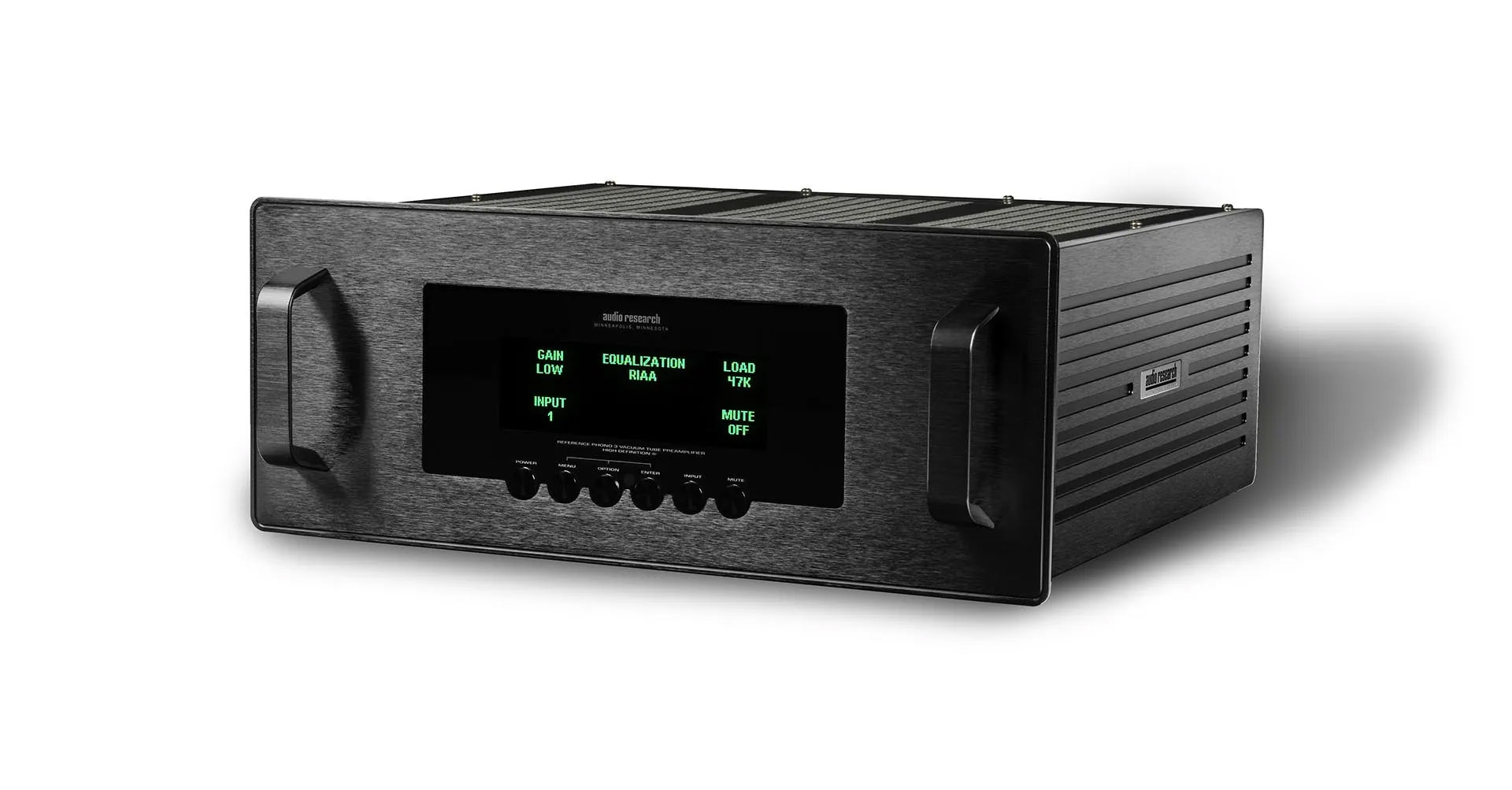 Audio Research REF Phono 3 SE Black - Referenz Röhren-Phono-Vorverstärker