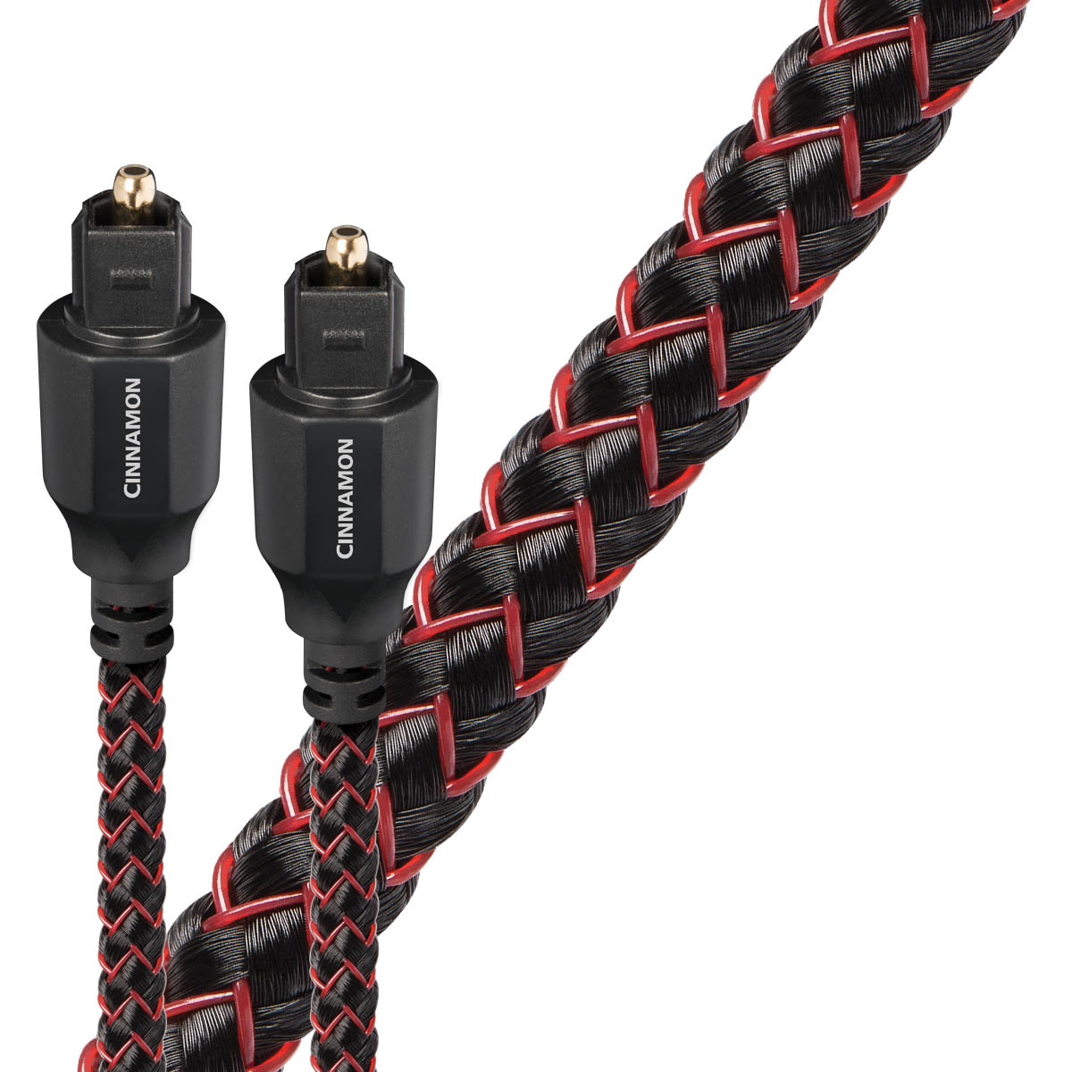 AudioQuest Cinnamon Toslink Optisches-Kabel - Gewebe-Ummantelung 1,5 Meter