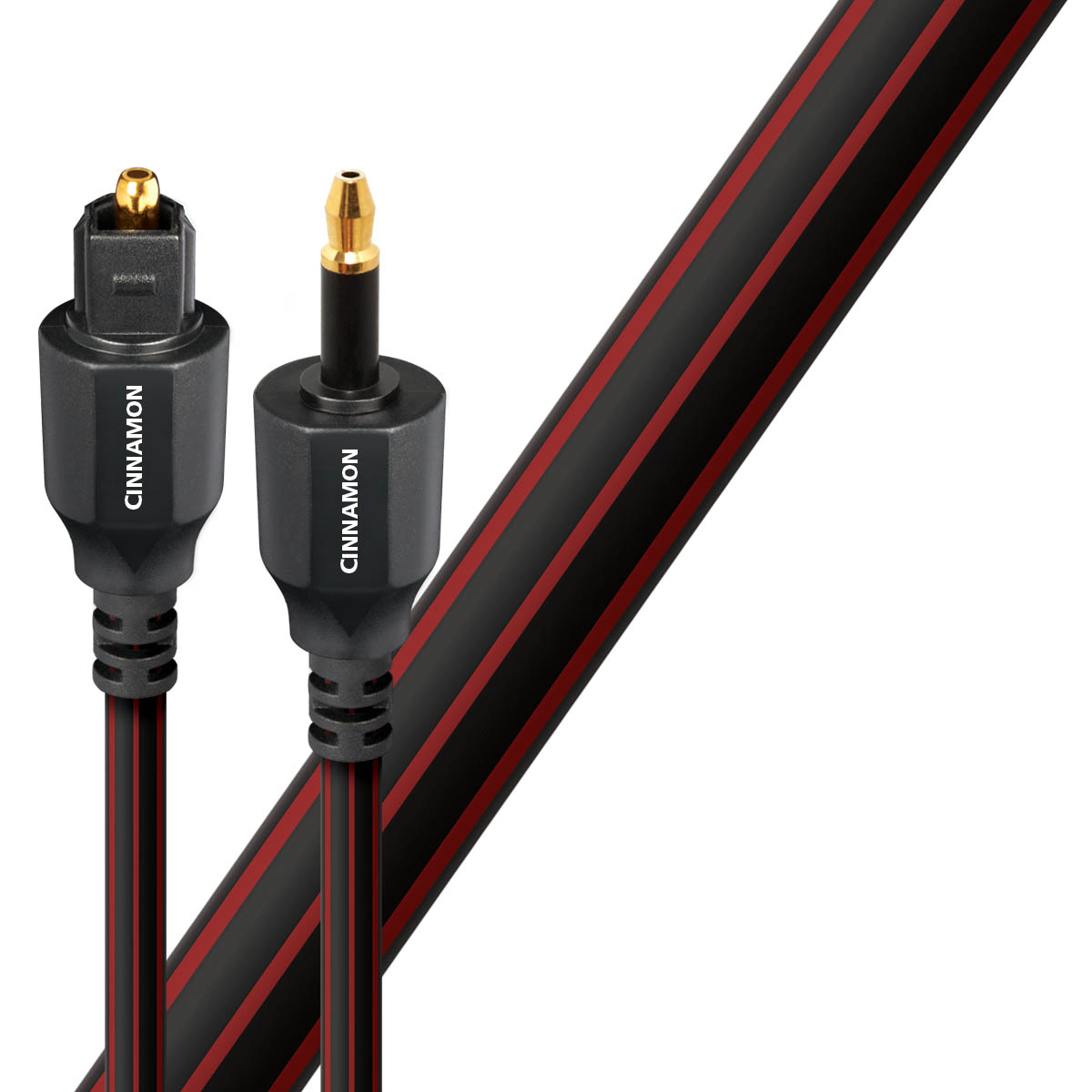AudioQuest Cinnamon Toslink Optisches-Kabel 3,5mm Mini - PVC-Ummantelung 8 Meter