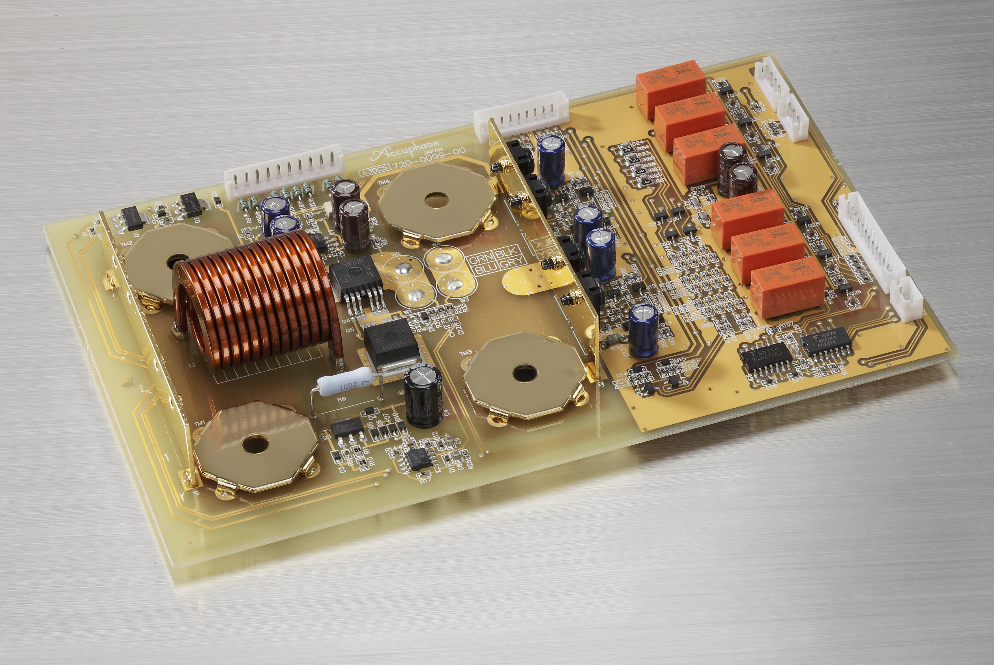 Accuphase M-6200 Endstufe Eingangsverstärker-Platine Accuphase M-6200 Endstufe Eingangsverstärker-Platine