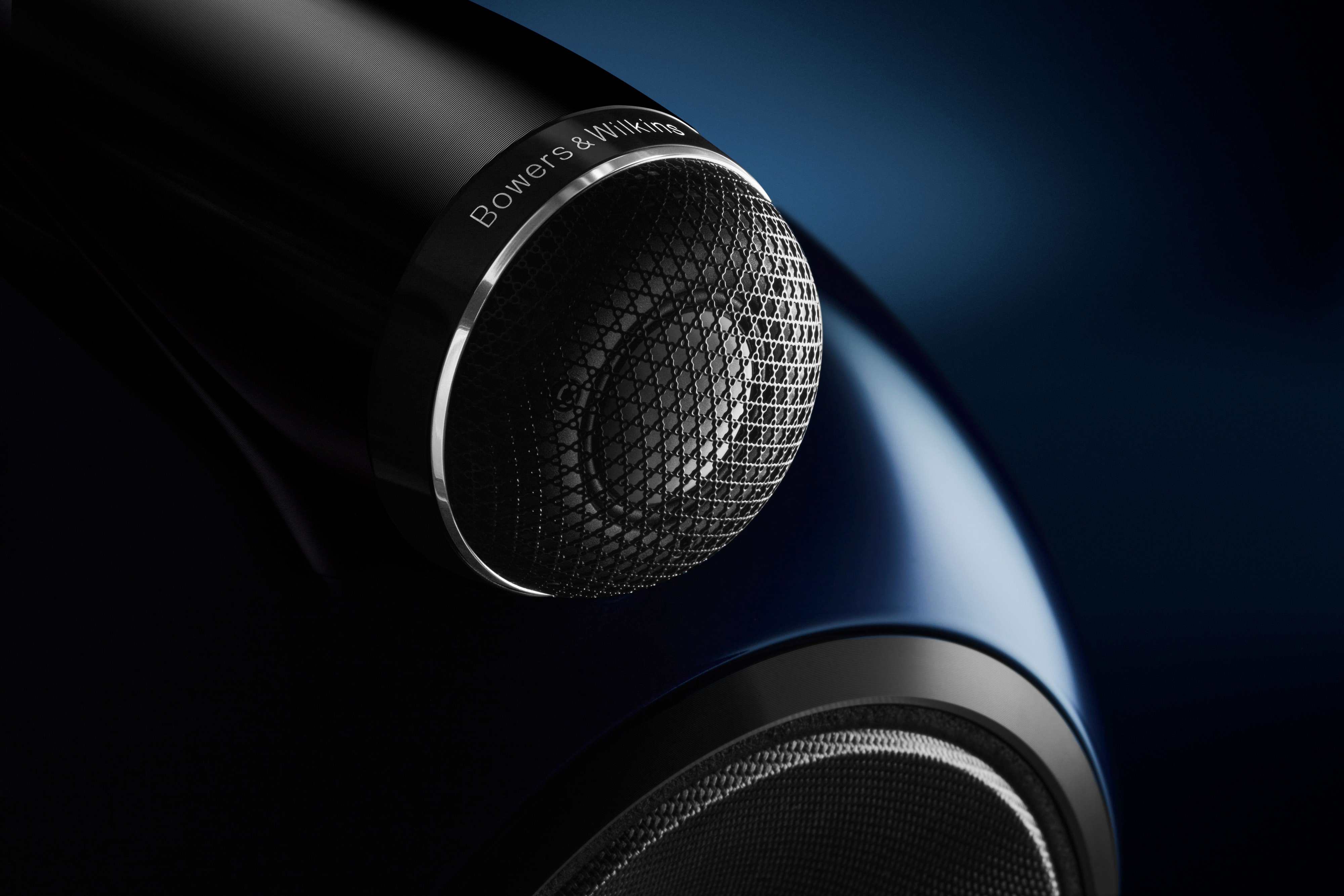 Bowers & Wilkins 801 D4 Signature  Midnight Blue Metallic Lautsprecher Tweeter