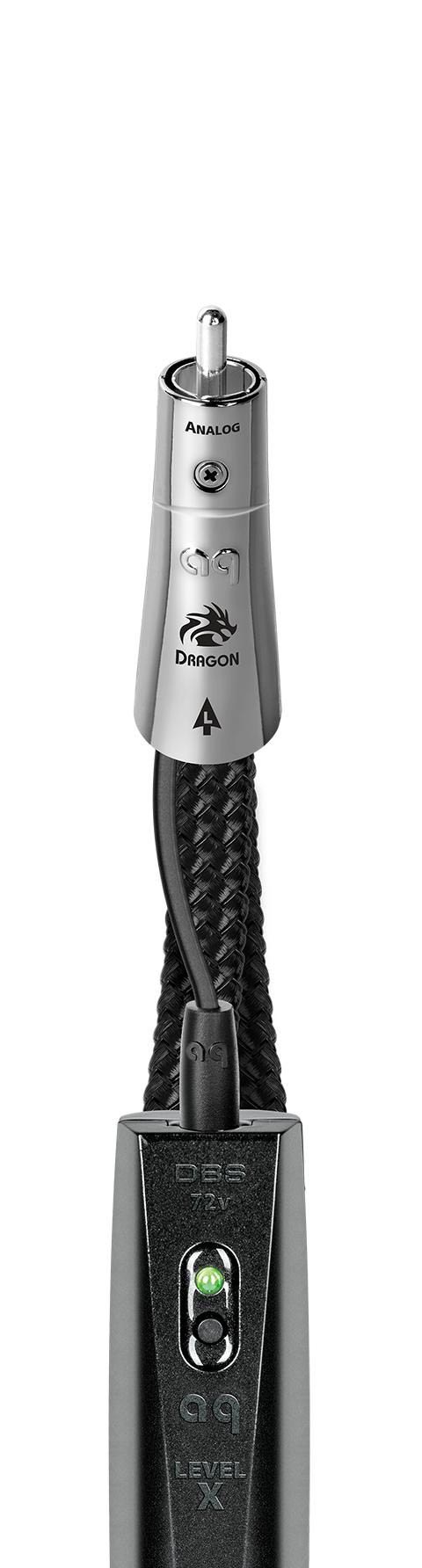 Audioquest Dragon Zero RCA / Cinch 0,5m - High End Analog Verbindungskabel