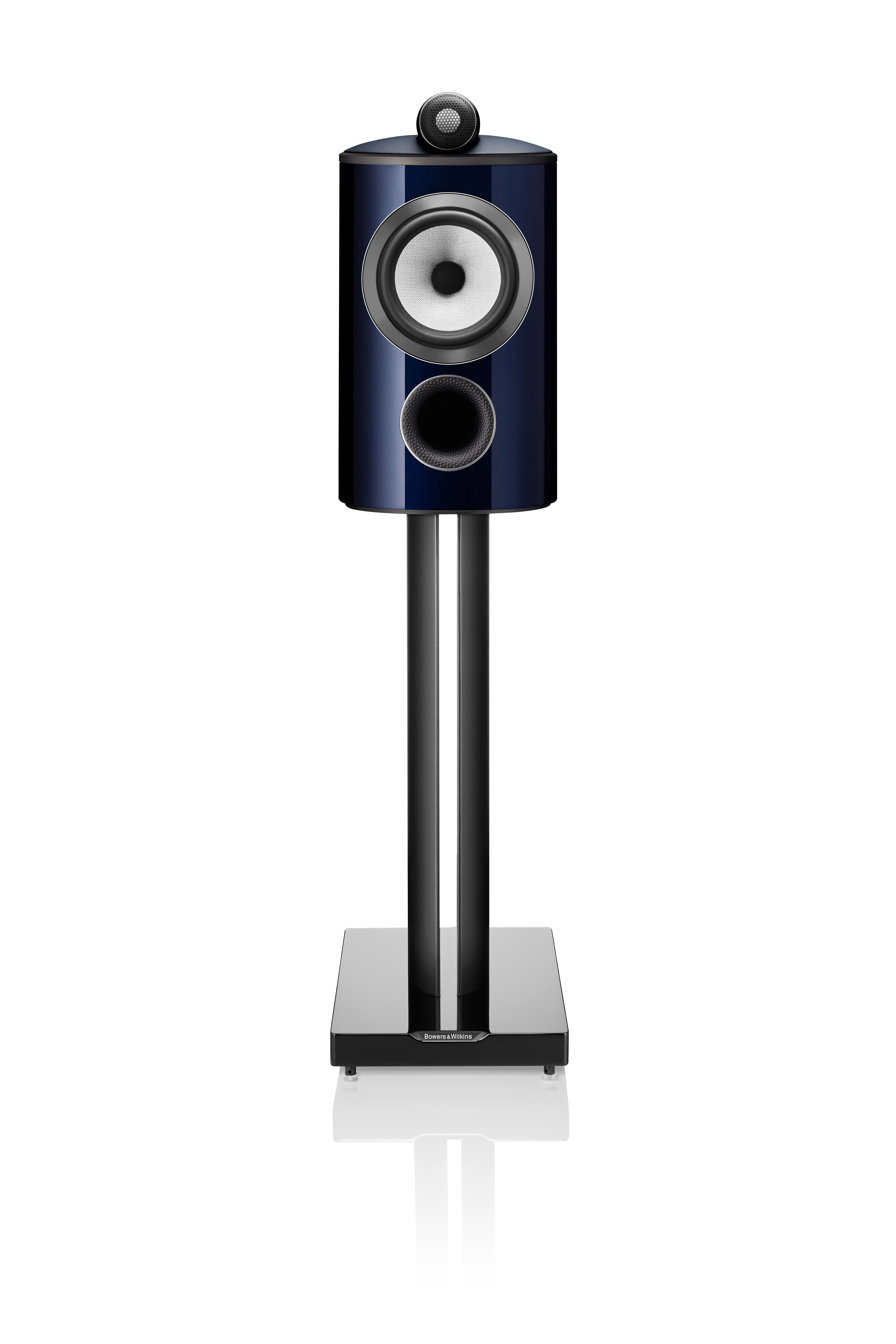 Bowers & Wilkins 805 D4 Signature Midnight Blue Metallic Lautsprecher mit Standfuß