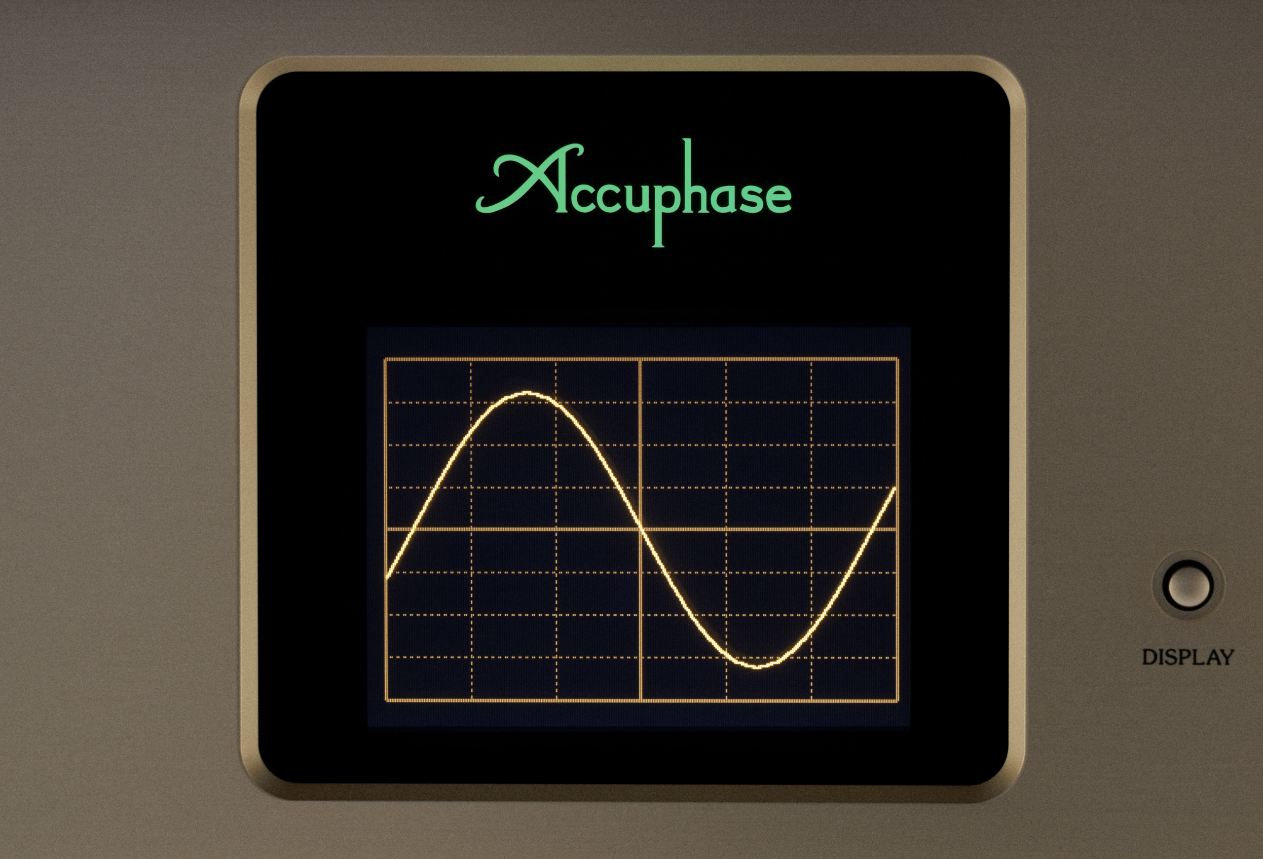 Accuphase PS-550 Stromreiniger Ausgangskurve Anzeige