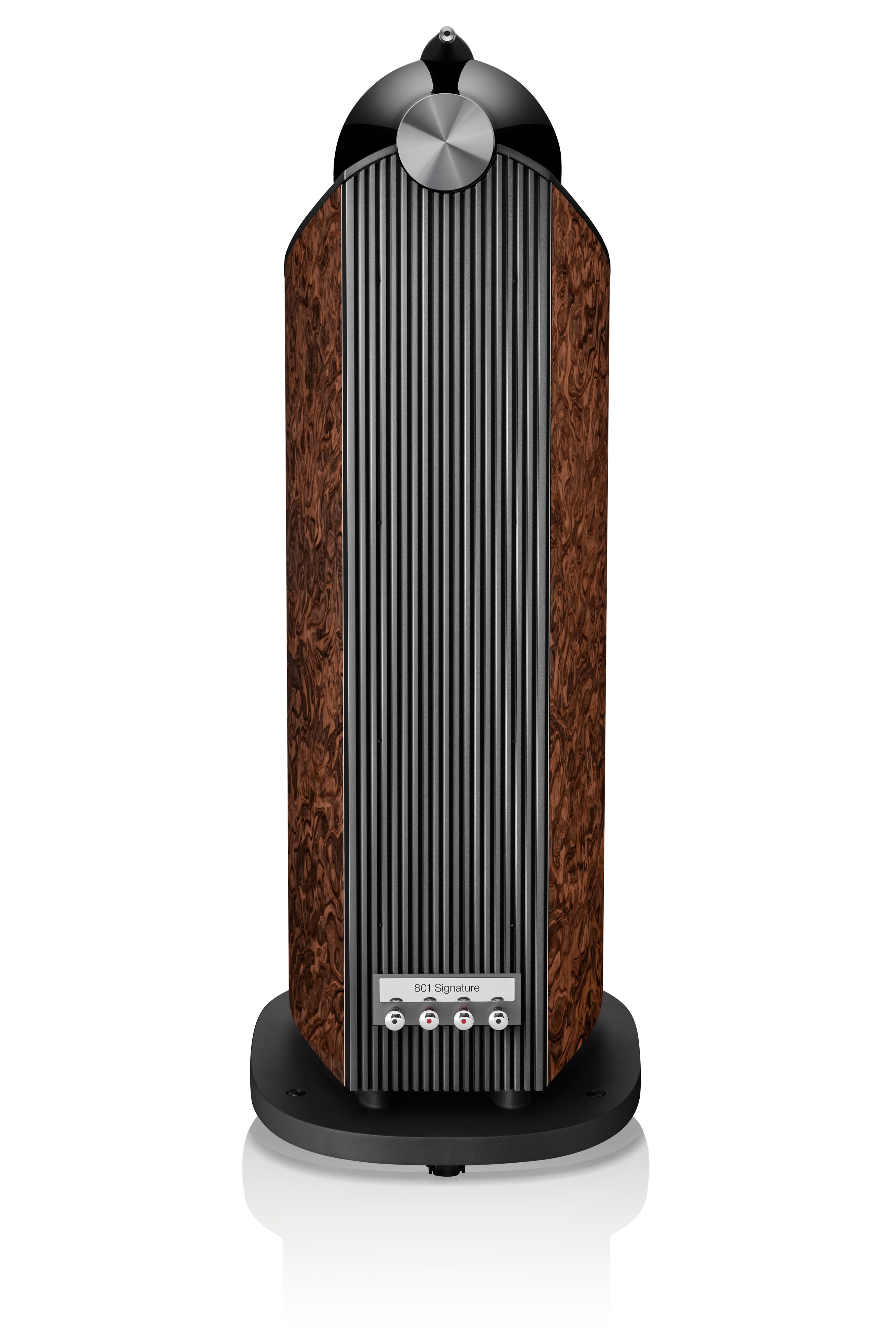 Bowers & Wilkins 801 D4 Signature  California Burl Gloss Lautsprecher Rückseite