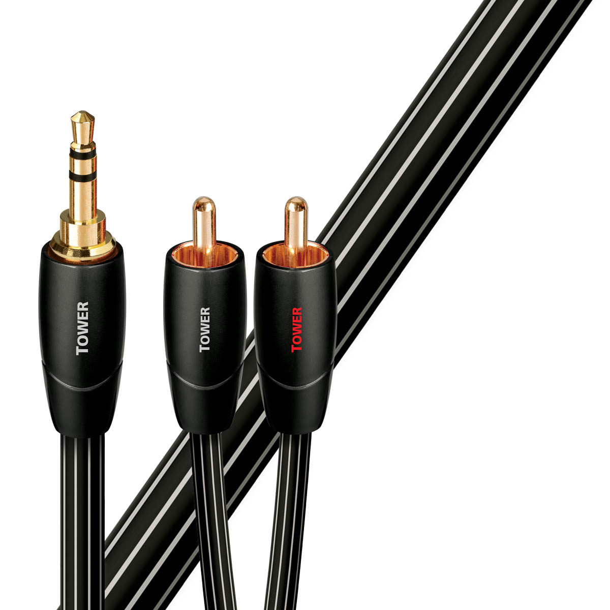 AudioQuest Tower 3,5mm Mini Klinke M - RCA 1,5 Meter