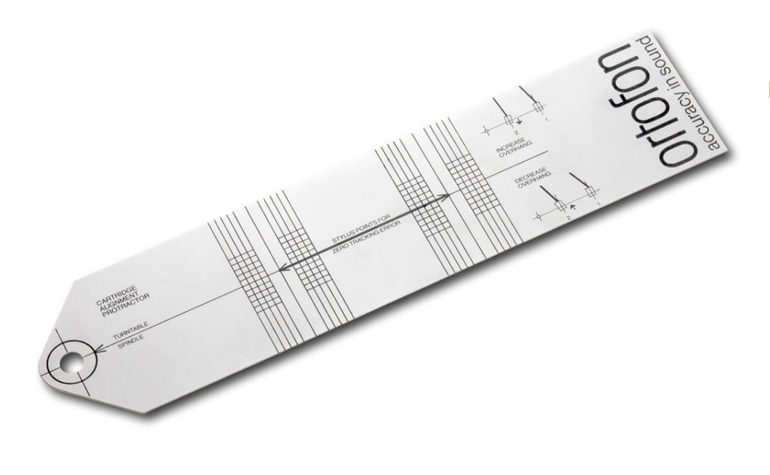 Ortofon Plattenspieler Einstell- / Überhangschablone