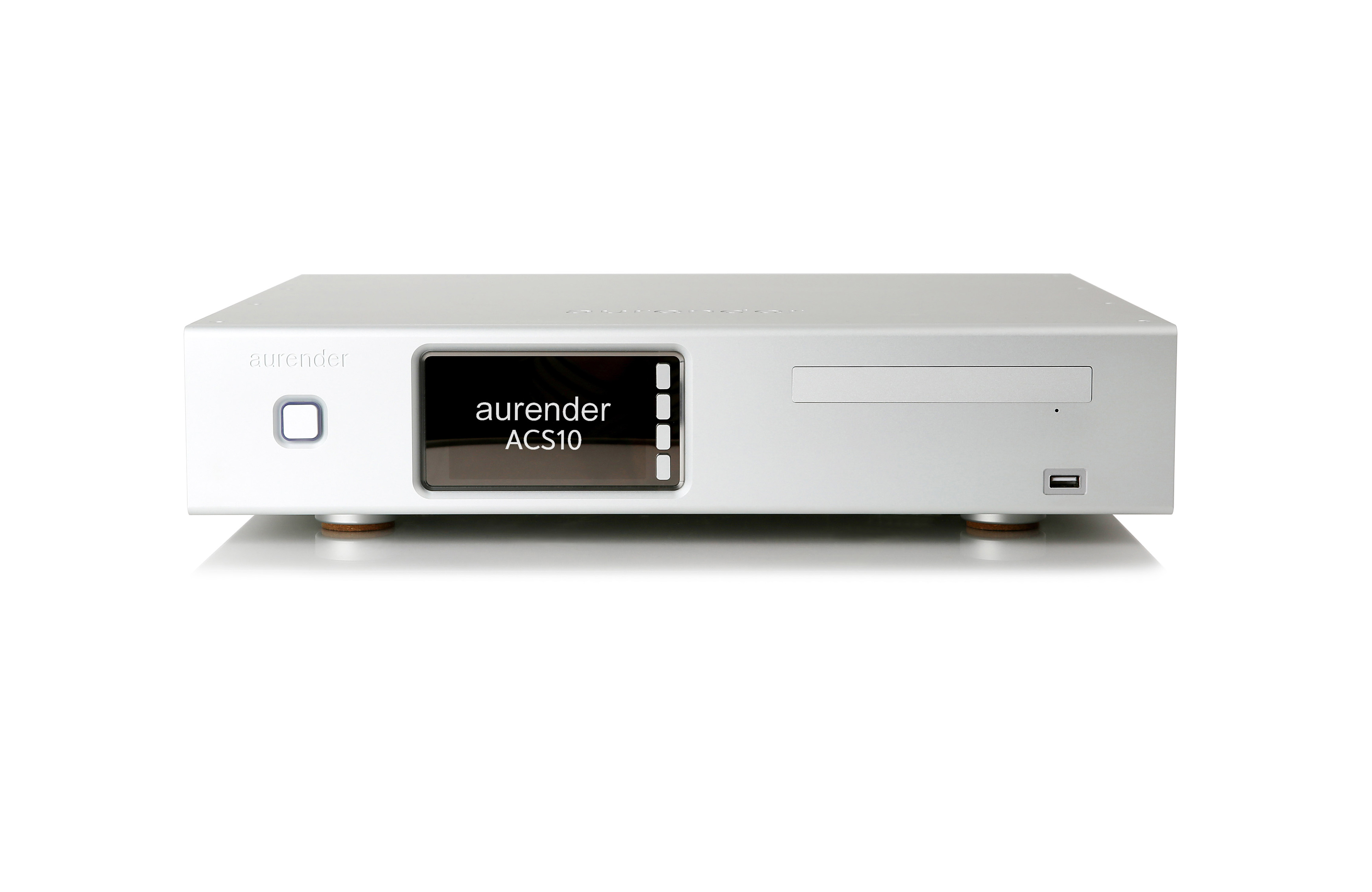 Aurender ACS10 Silber - CD-Ripper, Audio Streamer und Server 