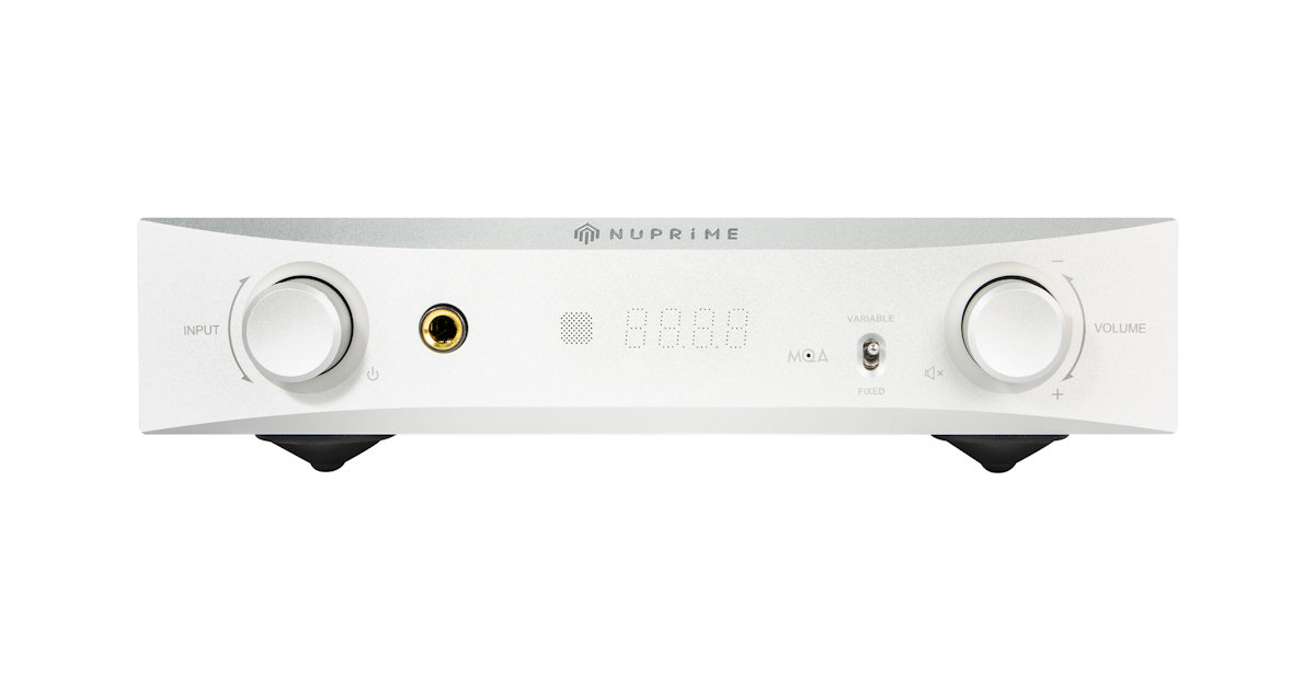 Nuprime DAC 9X Silber - Vorverstärker / Digital Wandler DAC / Kopfhörerverstärker