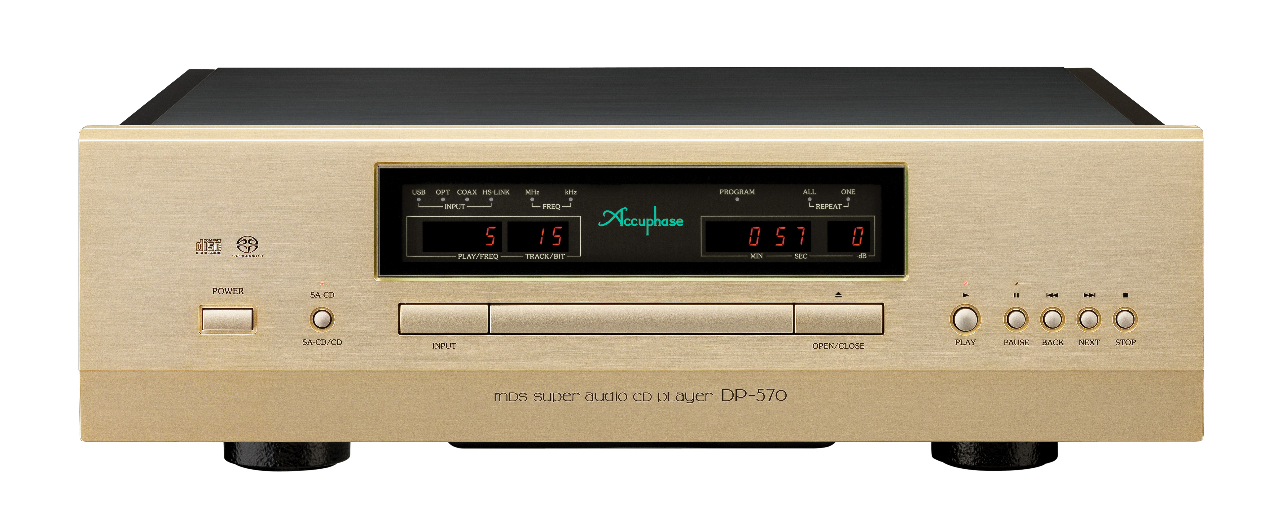 Accuphase DP-570 CD/SACD-Spieler Front