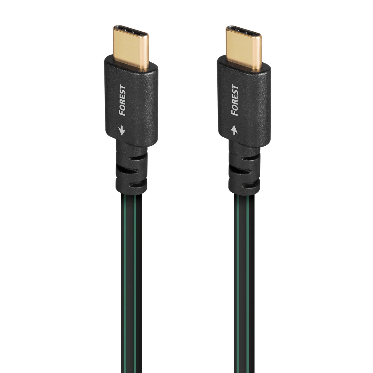 AudioQuest - Forest USB-C > C - High-Definition-Audiokabel - 1,5 Meter