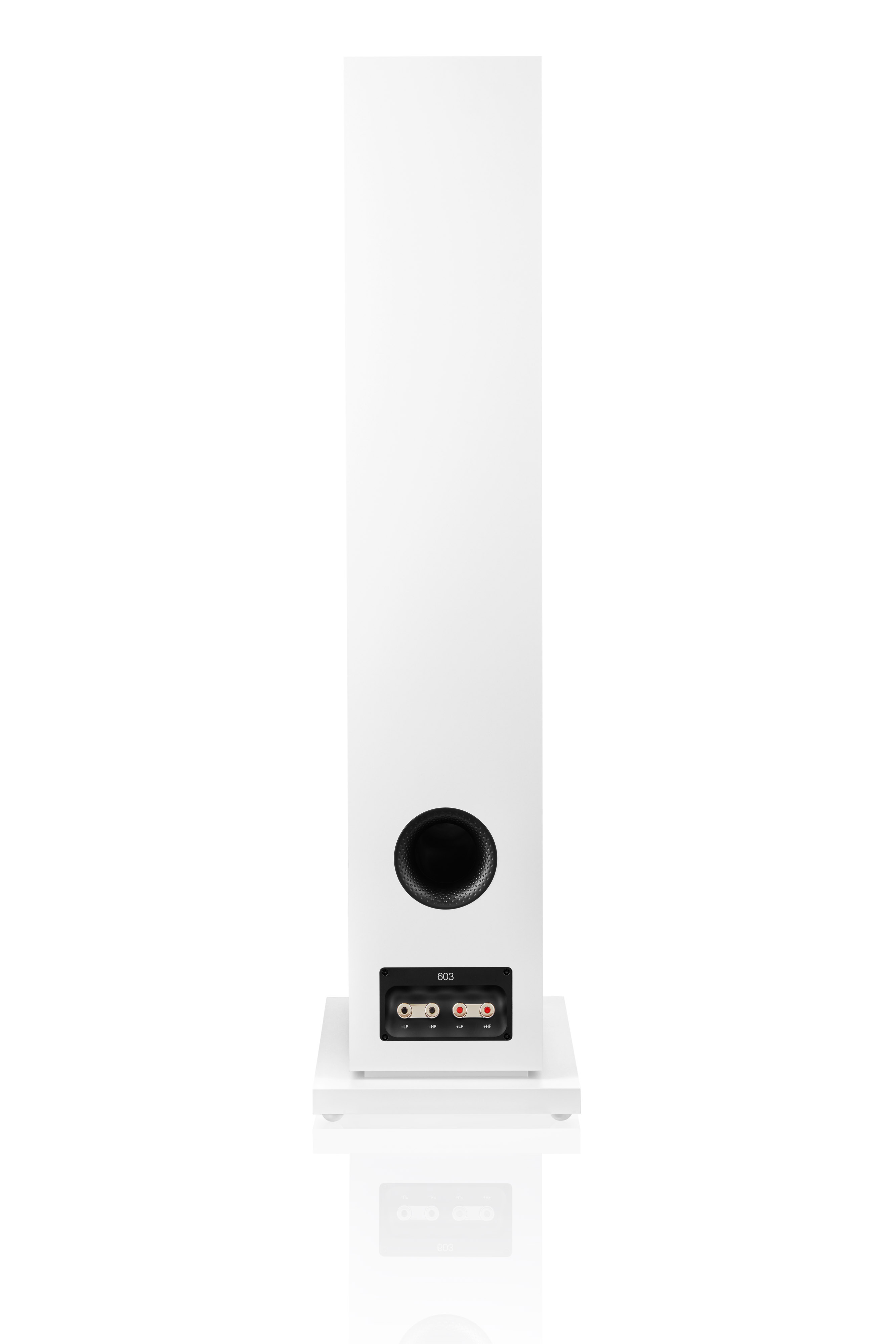 Bowers & Wilkins 603 S3 Lautsprecher Weiß Rückseite