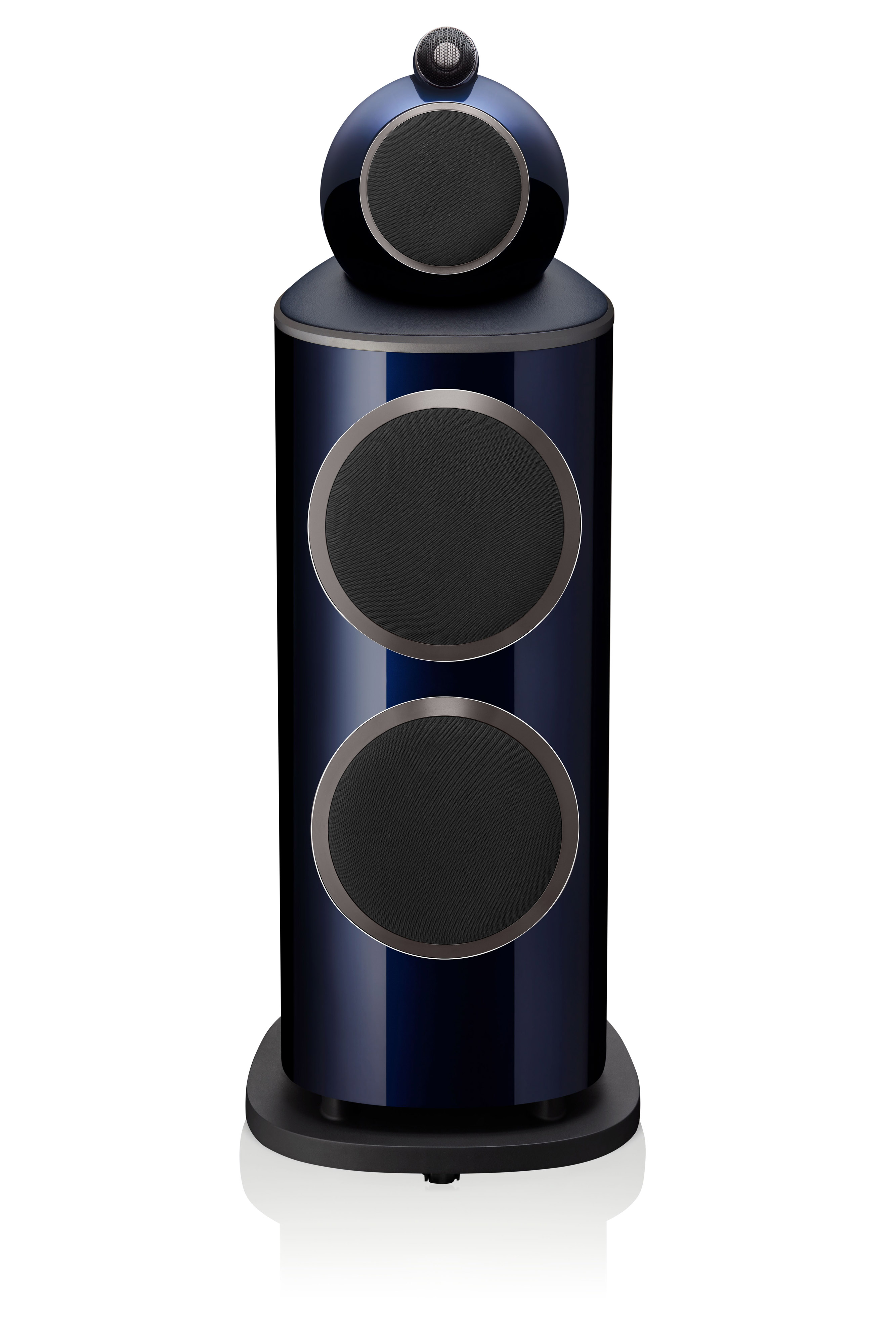 Bowers & Wilkins 801 D4 Signature  Midnight Blue Metallic Lautsprecher mit Abdeckungen