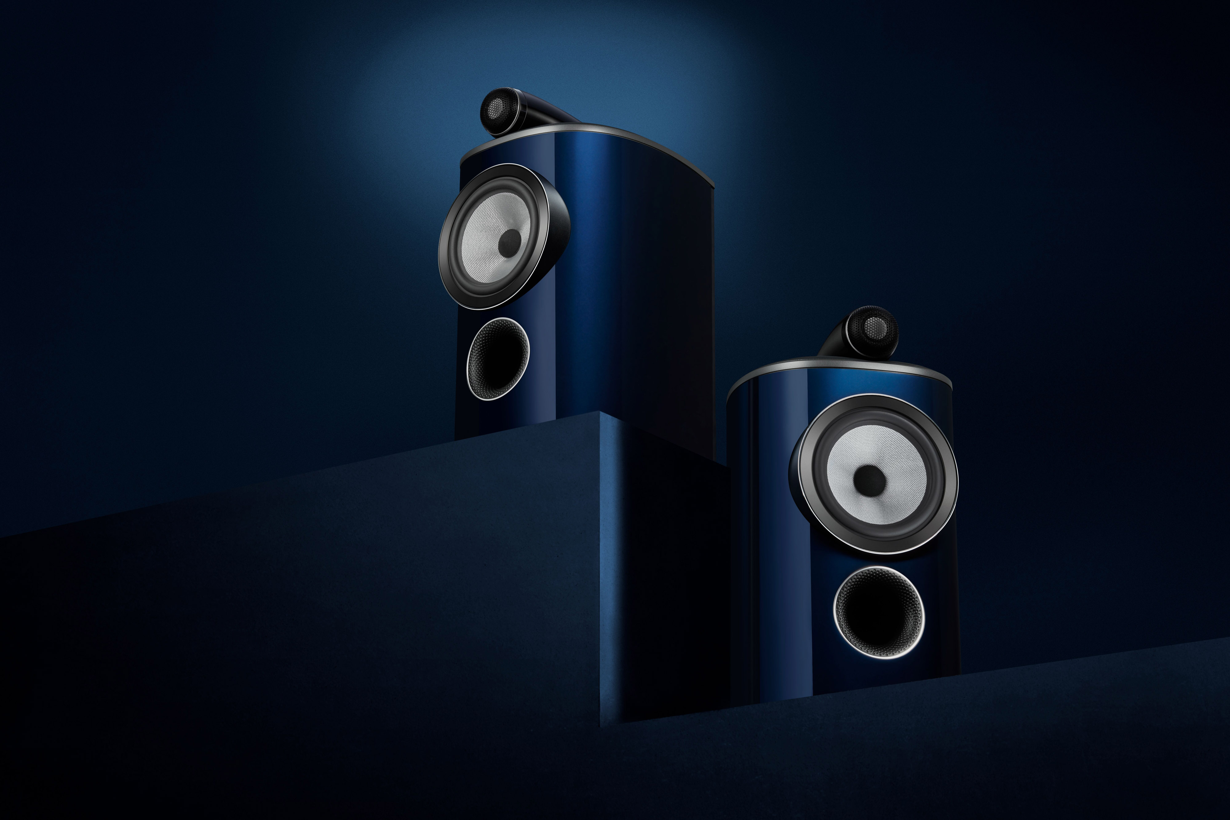 Bowers & Wilkins 805 D4 Signature Midnight Blue Metallic Lautsprecher-Paar