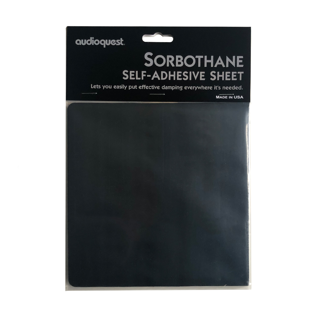 AudioQuest Sorbothane Self Adhesive Sheet selbstklebende Bedämpfungsmatte 